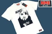 View Item New Musical Express NME Nirvana Kurt Cobain T Shirt Whi